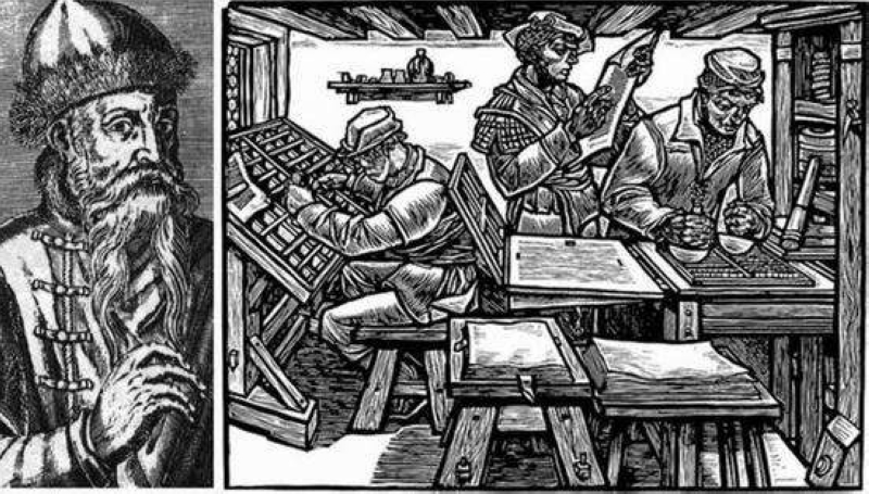 只需上百种字模的字母文字让活字印刷术大放异彩,带来了书的普及